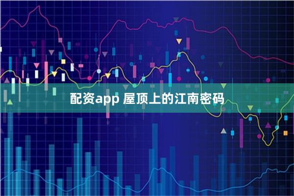 配资app 屋顶上的江南密码