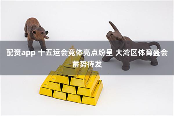 配资app 十五运会竞体亮点纷呈 大湾区体育盛会蓄势待发